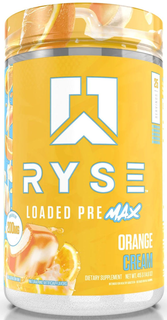 RYSE Loaded Pre Max Pre-Workout High Stim