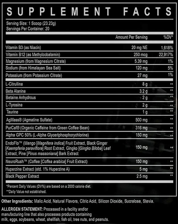 Enhanced Labs Rage 3.0 f