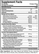 Allmax Rapidcuts Xtreme 30 Servings Fat Burner fact
