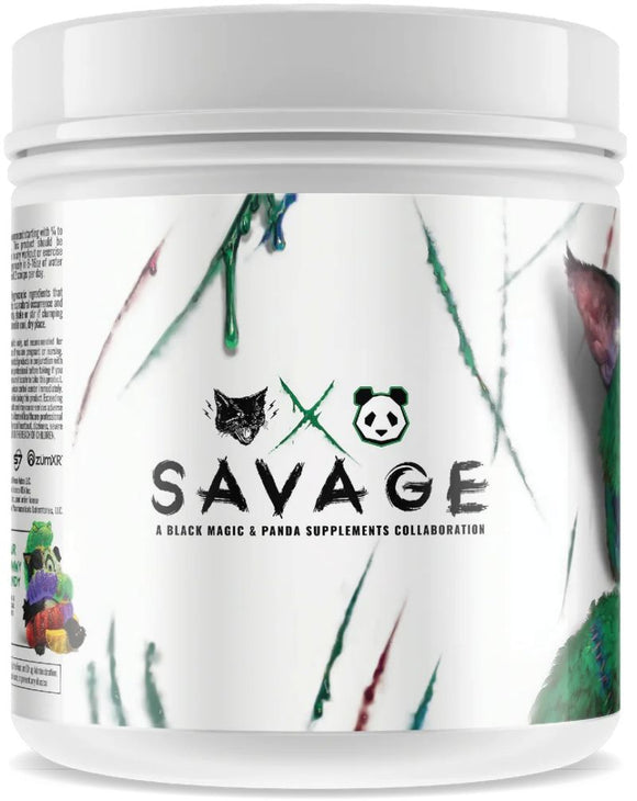 Panda Supps Sinister Savage Pre Workout Pre Workout 40 servings