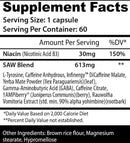 Insane Labz SAW Fat Burner facts