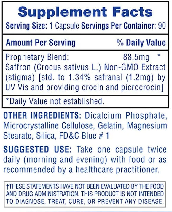 Hi-Tech Pharmaceuticals Saffron
