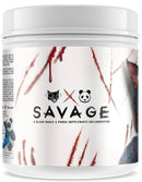 Panda Supps X Black Magic Sinister Savage Pre Workout 40 servings blue