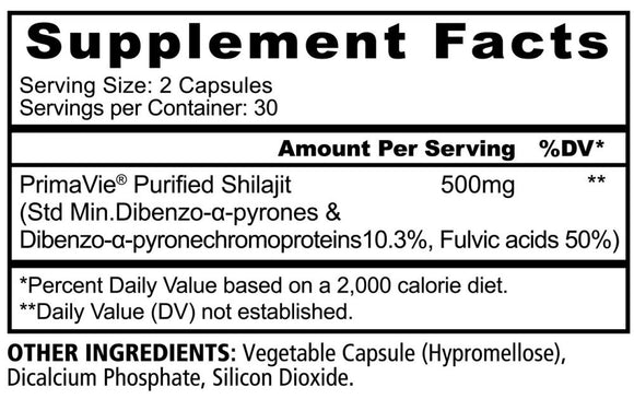 Panda Supps Shilajit, Longevity and Wellness
