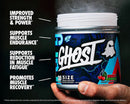 GHOST SIZE Muscle Builder Cherry Limeade banner