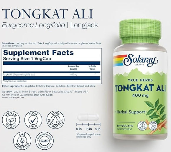  Solaray Tongkat Ali Test Booster banner 1