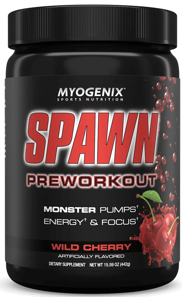 Myopgenix Spawn Pre Workout the best cherry