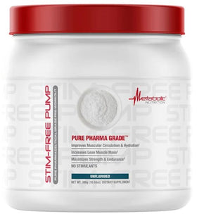 Metabolic Nutrition Stim Free Pump Pre-Workout 4