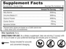 Metabolic Nutrition Stim Free Pump Pre-Workout 4 fact