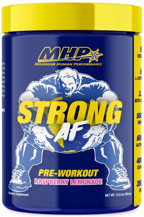 MHP STRONG AF, Pre-Workout, High Stim sour