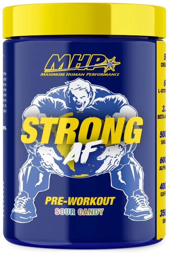 MHP STRONG AF, Pre-Workout, High Stim
