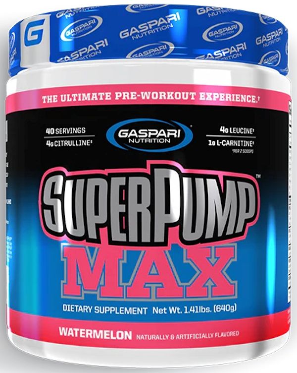 Gaspari Nutrition SuperPump MAX 4