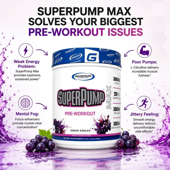 Gaspari Nutrition SuperPump Max New Formula banner