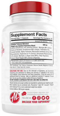 Metabolic Nutrition Synedrex FREE GenXLabs Lean X4