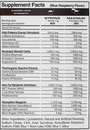Metabolic Nutrition Synedrex Pre-Workout fact