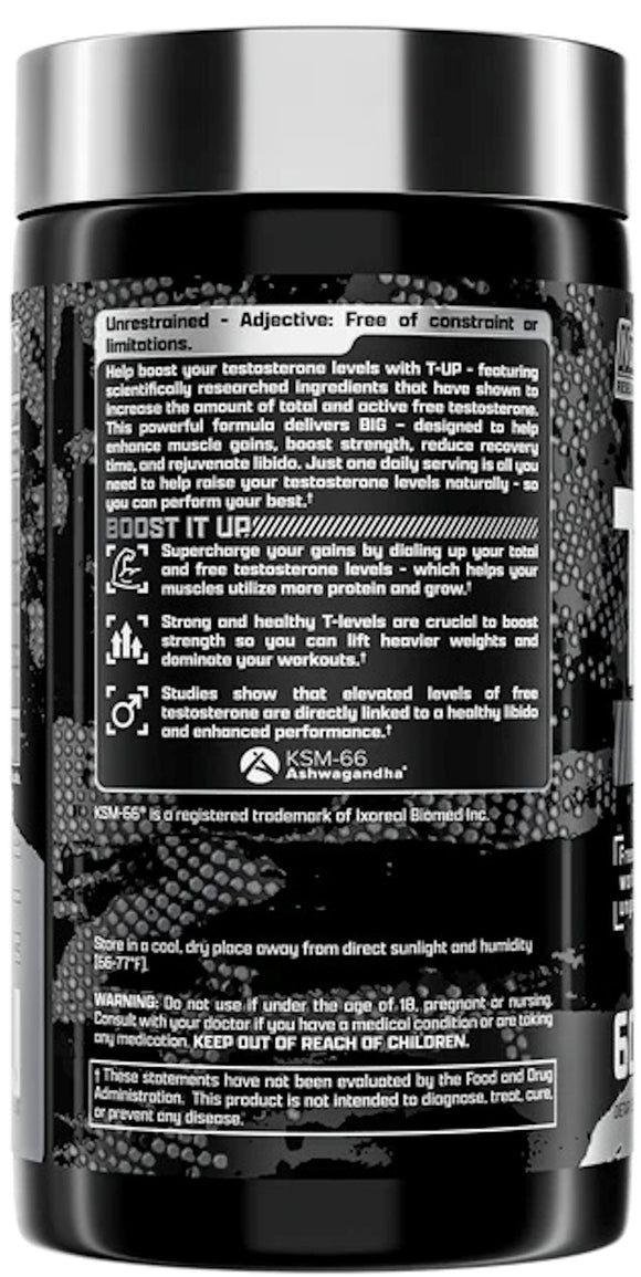 Nutrex T-UP Max Testosterone & Build Muscle 60 Capsules