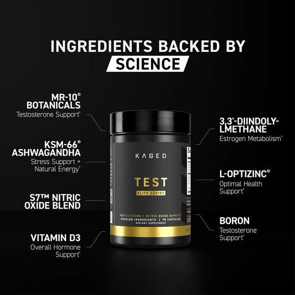 Kaged Test Elite Testosterone Booster banner