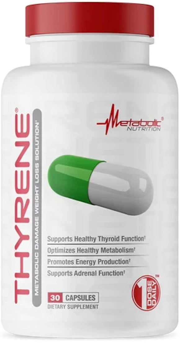 Metabolic Nutrition Thyrene 30 Caps thyroid 