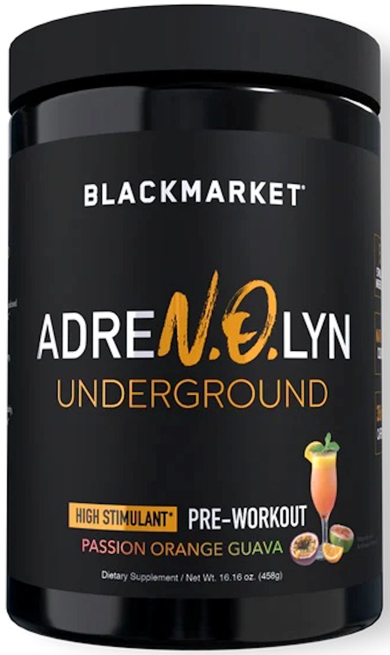 BlackMarket Labs AdreNOlyn Underground PreWorkout