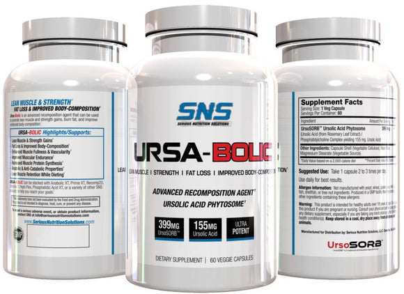 Serious Nutrition Solution SNS Ursa-Bolic 60caps 3