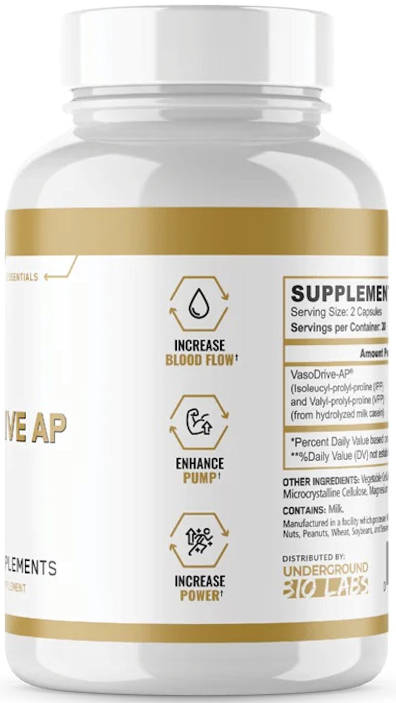 Panda Supps VasoDrive AP back