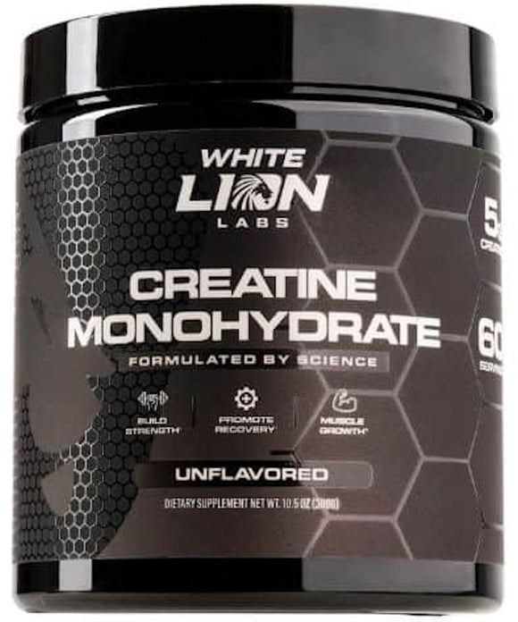 White Lion Labs Creatine Monohydrate 60 Servings
