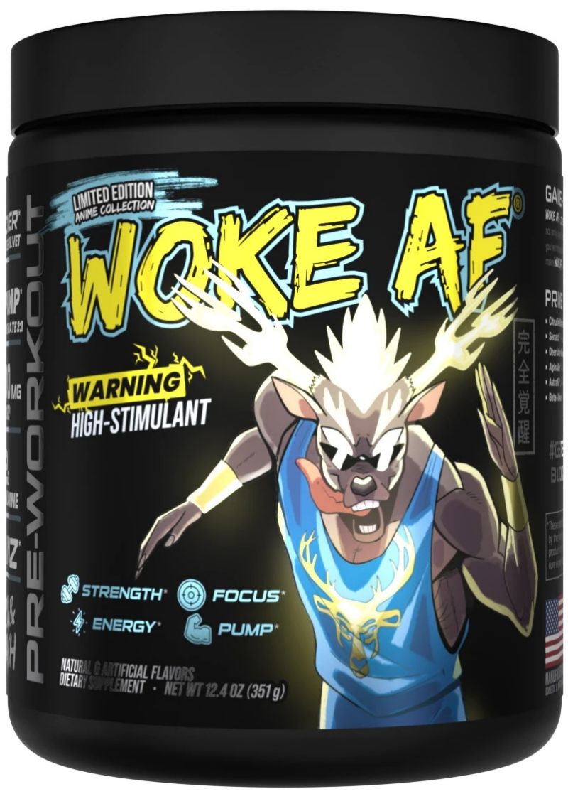 Bucked Up Woke AF Pre-Workout cherry