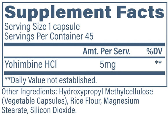 Yohimbine Revive fcat
