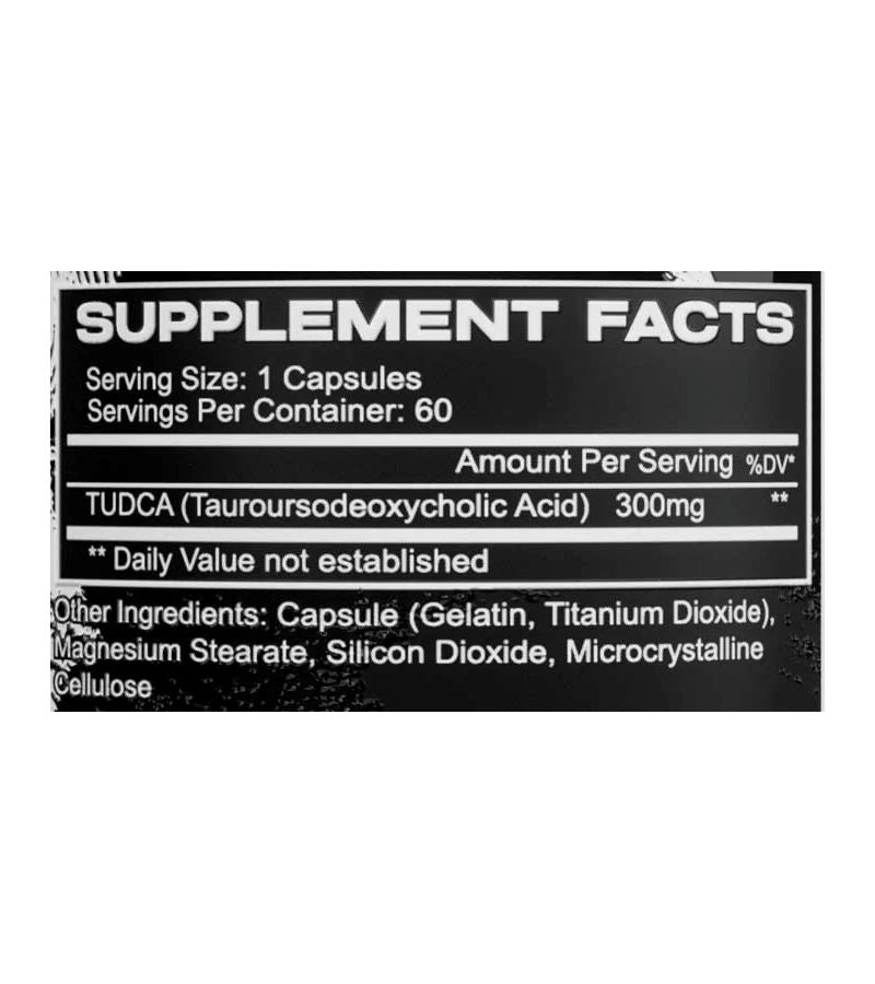 After Dark Supplements Tudca liver support fact