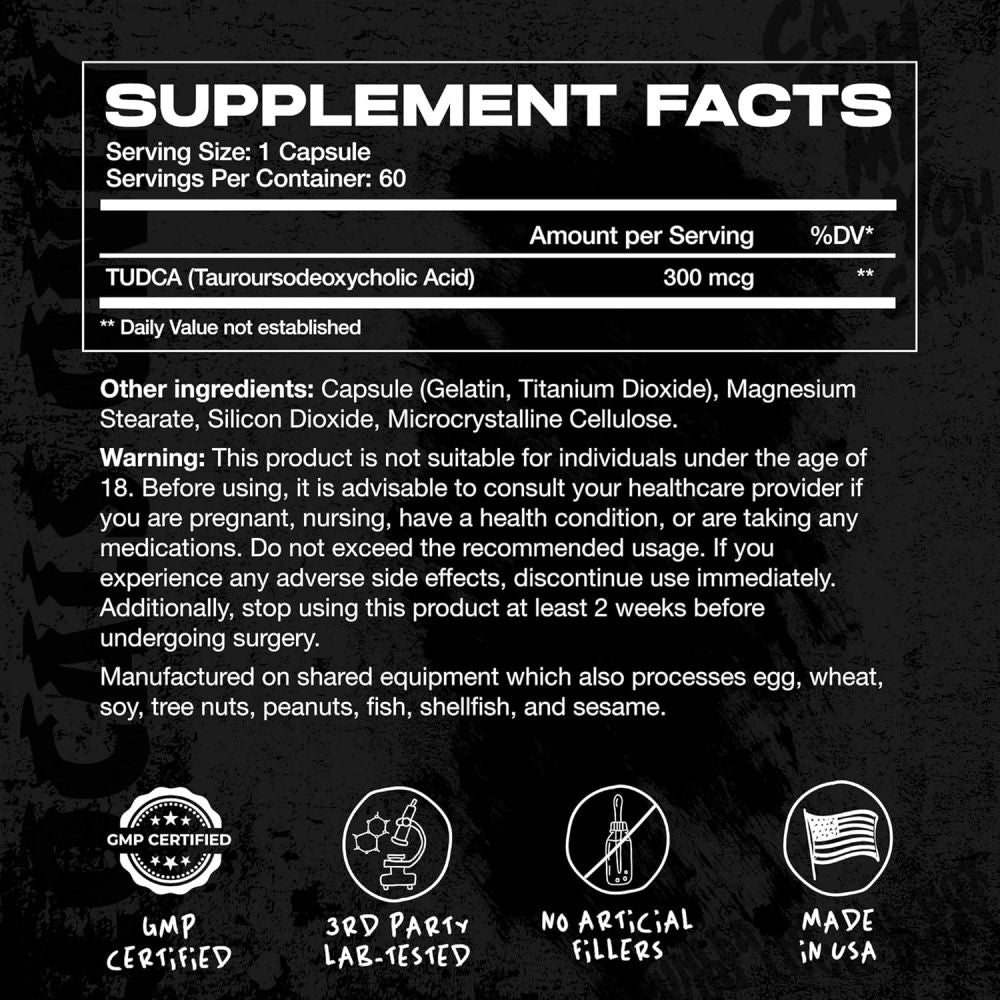 AfterDark Supplements Tudca