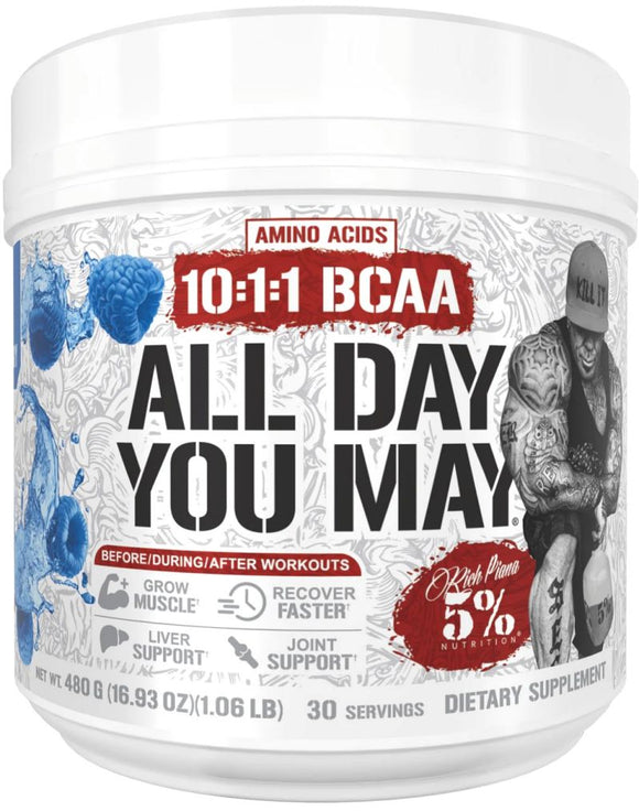 5% Nutrition All Day You May BCAA Recovery Drink 3

