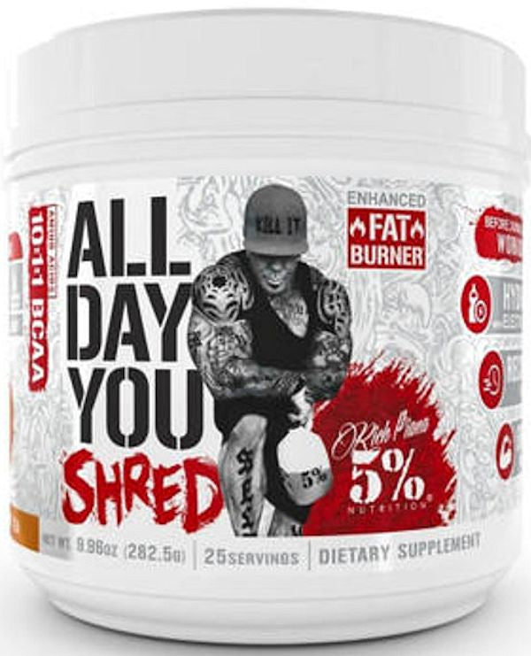 All Day You Shred Fat Burning BCAA Recovery Drink 25 servings southern