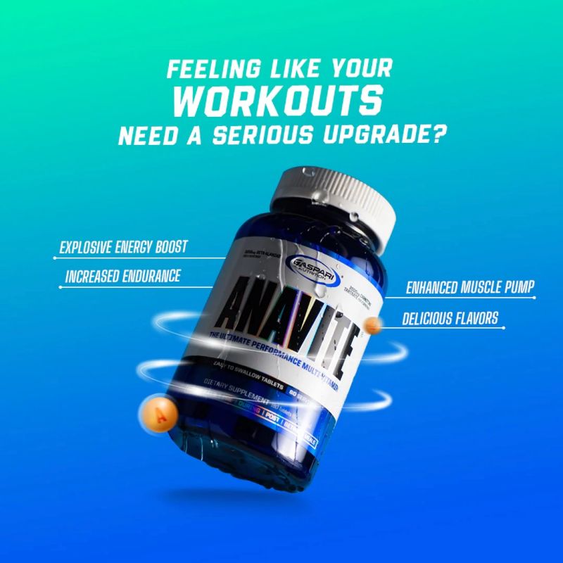 Gaspari Nutrition Anavite 180 tabs Banner 1