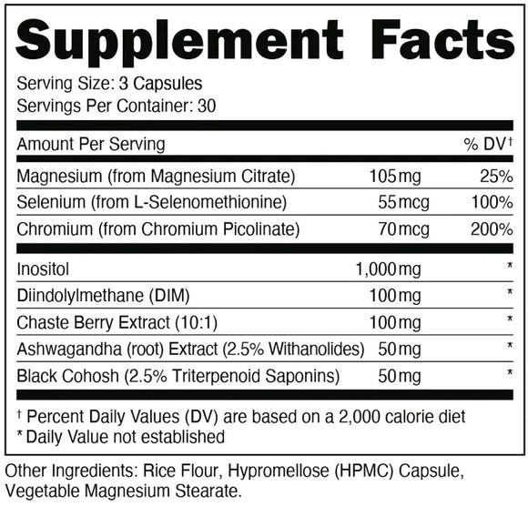 Bucked Up Babe Balance | Hormone Support for Women fact