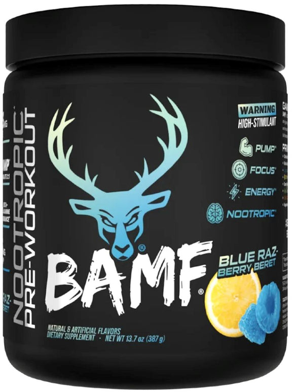 Bucked Up BAMF Nootropic blue