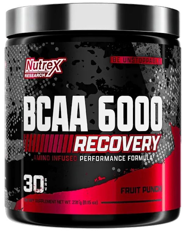 Nutrex BCAA 6000 Recovery Amino Infused Performance fruit