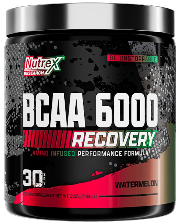 Nutrex BCAA 6000 Recovery Amino Infused Performance watermelon