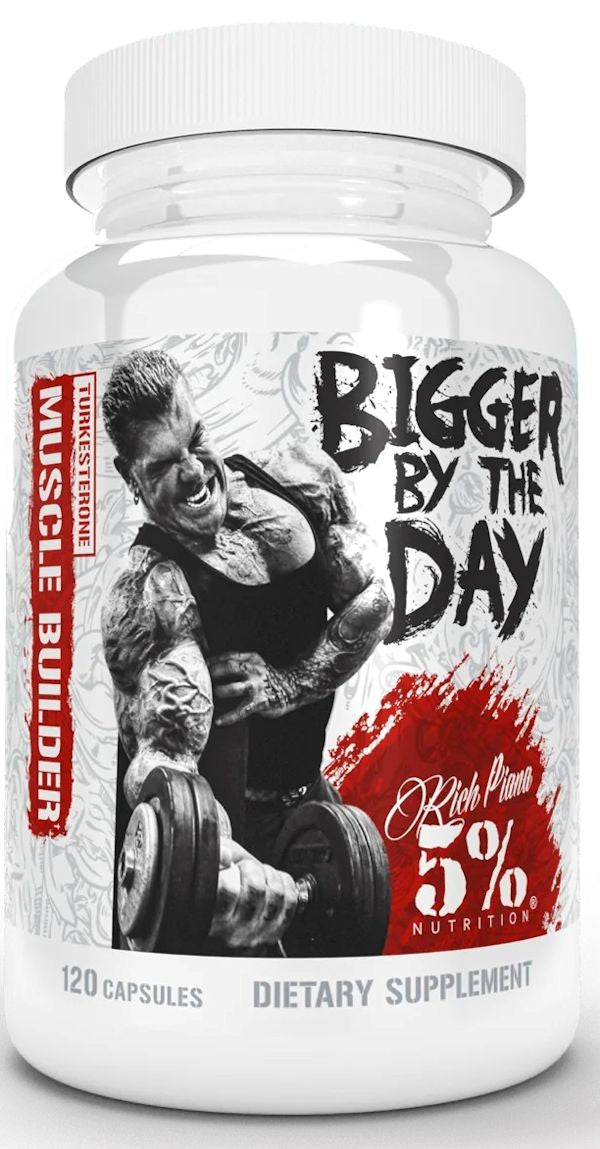 5% Nutrition Bigger By The Day Muscle Builder 120 Caps
