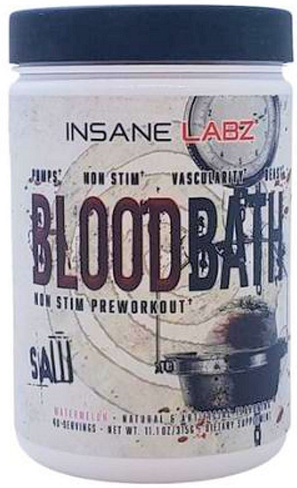 Insane Labz Bloodbath SAW Non-Stim Pre-workout