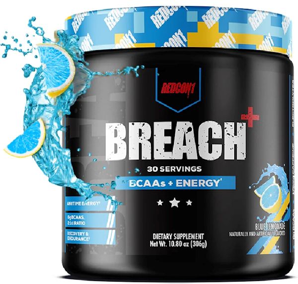 RedCon1 Breach BCAA w/ Energy blue