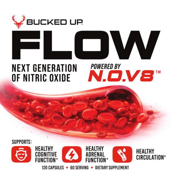 Bucked Up Flow | Pre-Workout Capsules