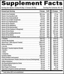 Black Magic Supply BZRK Overdrive High Stim 20 Servings fact