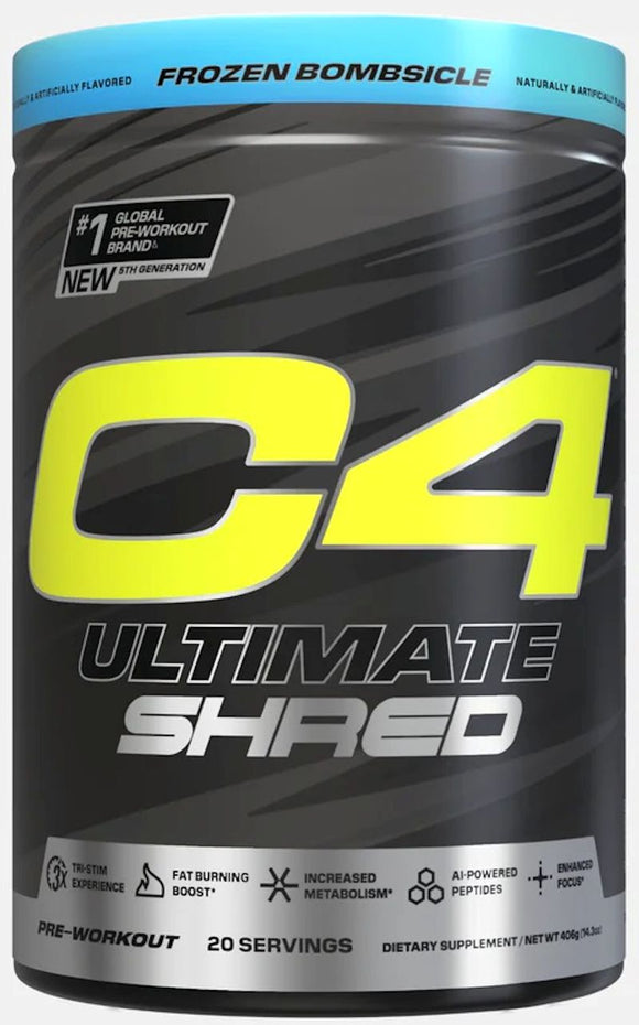 Cellucor C4 Ultimate Shred blue