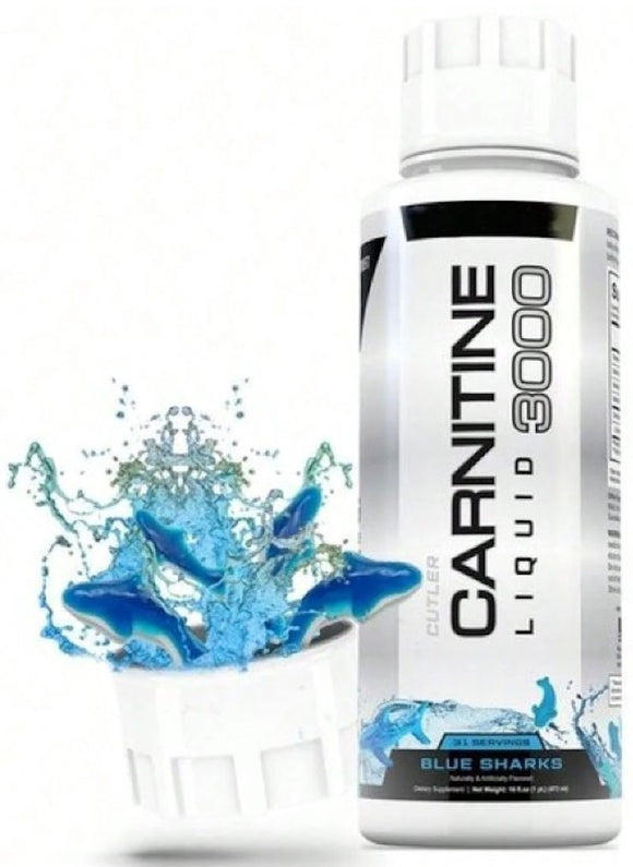 Cutler Nutrition Liquid Carnitine 3000 blue