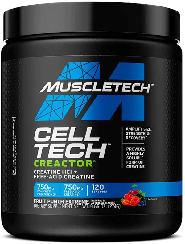 Cell-Tech Creactor MuscleTech punch 120 servings