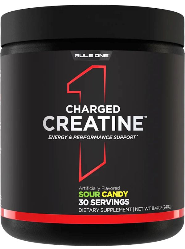 Rule One Charged Creatine Supports Muscle Size & Strength raz