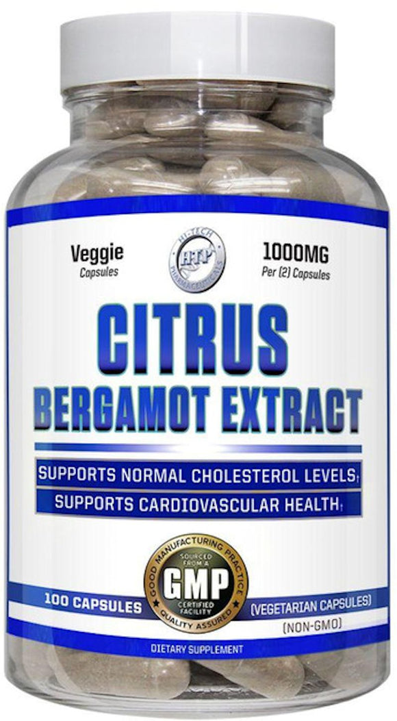 Hi-Tech Pharmaceuticals Citrus Bergamot 100 Capsules