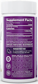 FinaFlex CLA 90 softgels back
