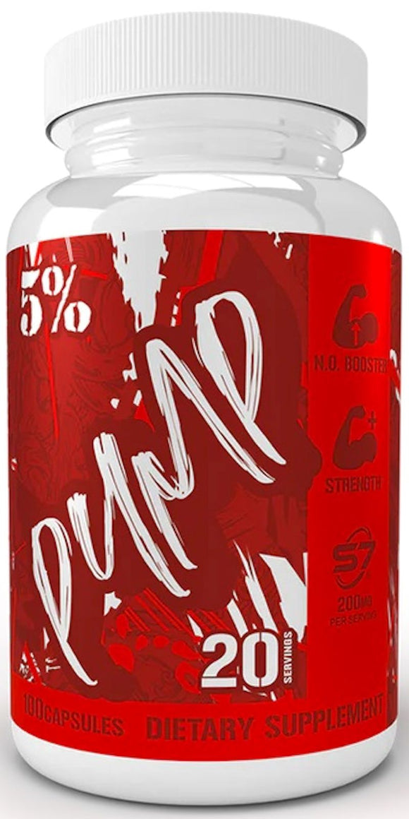 5% Nutrition Code Red Pump Capsules
