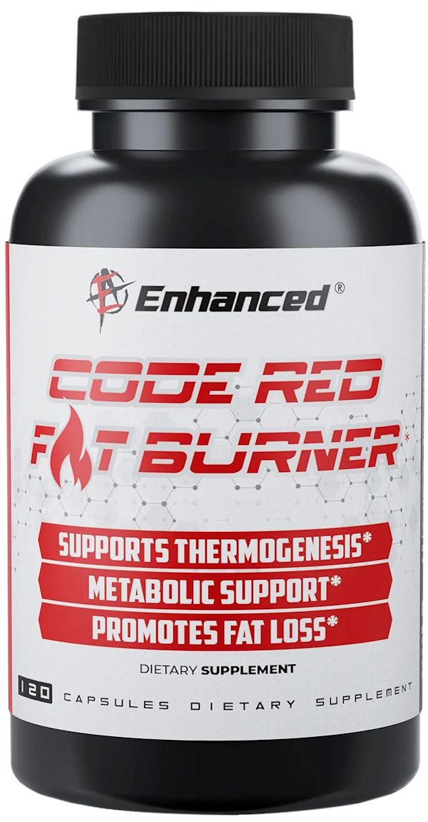 Enhanced Labs Code Red Non Stim Fat Burner 120 Caps
